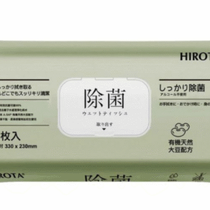 Hirota 除菌純水濕紙巾 (60片/包) (A900)【純水淨化】【不含BIT / Paraben / 酒精】
