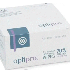 英國 OptiPro 70%酒精消毒棉 (盒裝：200包)【獨立包裝】